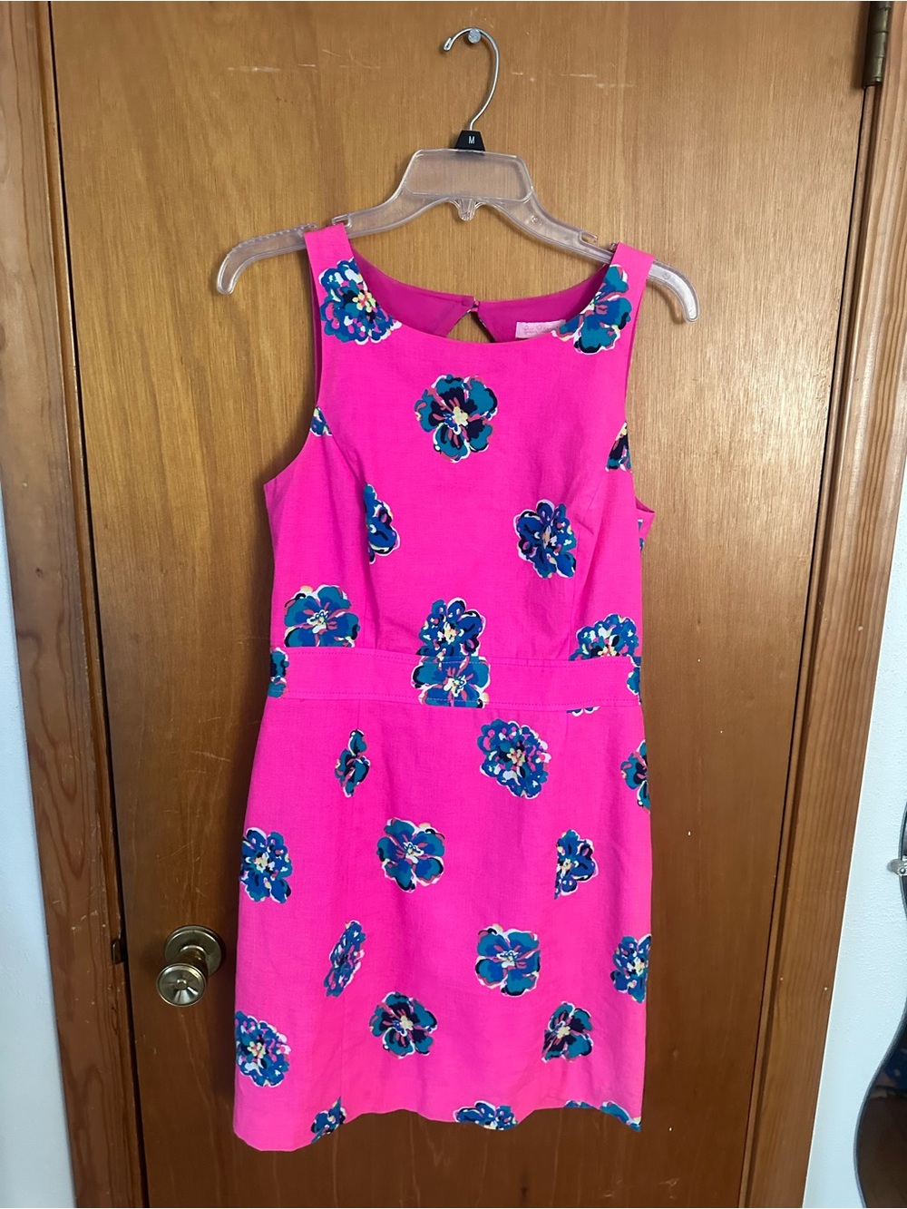 NWOT Lilly Pulitzer Kirkland Shift Dress Mambo Pink Of Corsage Floral 6
